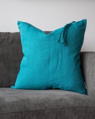 Chiara Organic Linen Throw Pillow - YaYa & Co.