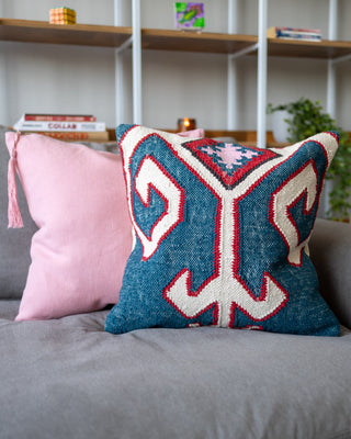 Guardian Organic Cotton Kilim Throw Pillow Coming Soon! - YaYa & Co.