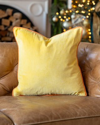 Olivia Organic Cotton Velvet Abstract Throw Pillow Coming Soon! - YaYa & Co.