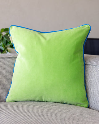 Olivia Organic Cotton Velvet Throw Pillow - YaYa & Co.