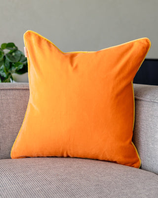 Olivia Organic Cotton Velvet Throw Pillow - YaYa & Co.