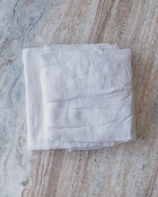 Sadie Organic Belgian Flax Linen Fitted Crib Sheet - YaYa & Co.