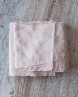 Sadie Organic Belgian Flax Linen Fitted Crib Sheet - YaYa & Co.