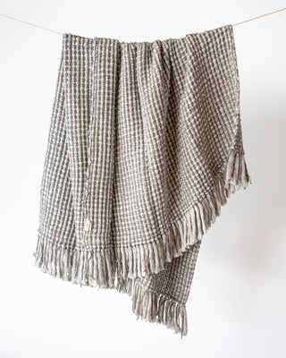 Serenity Organic Cotton and Wool Throw Blanket $130 Today Only - YaYa & Co.