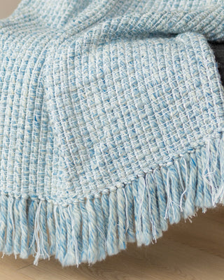 Serenity Organic Cotton and Wool Throw Blanket - YaYa & Co.