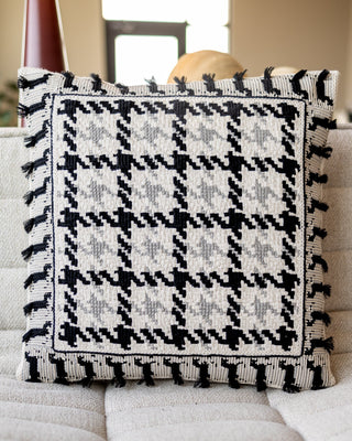 Tess Organic Cotton Throw Pillow - YaYa & Co.