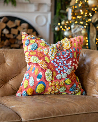 Thea Organic Cotton Abstract Throw Pillow Coming Soon! - YaYa & Co.