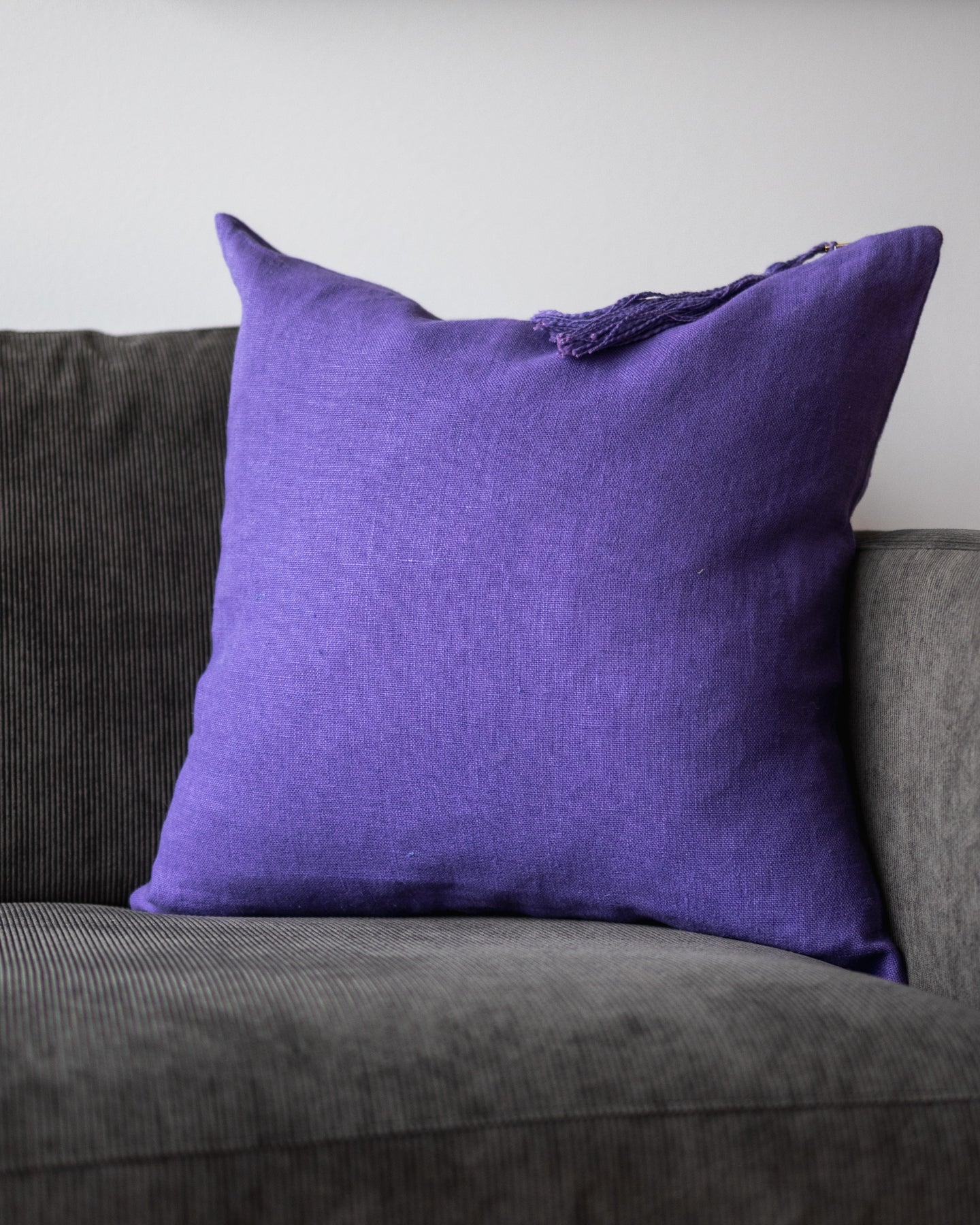 Purple throw online pillows