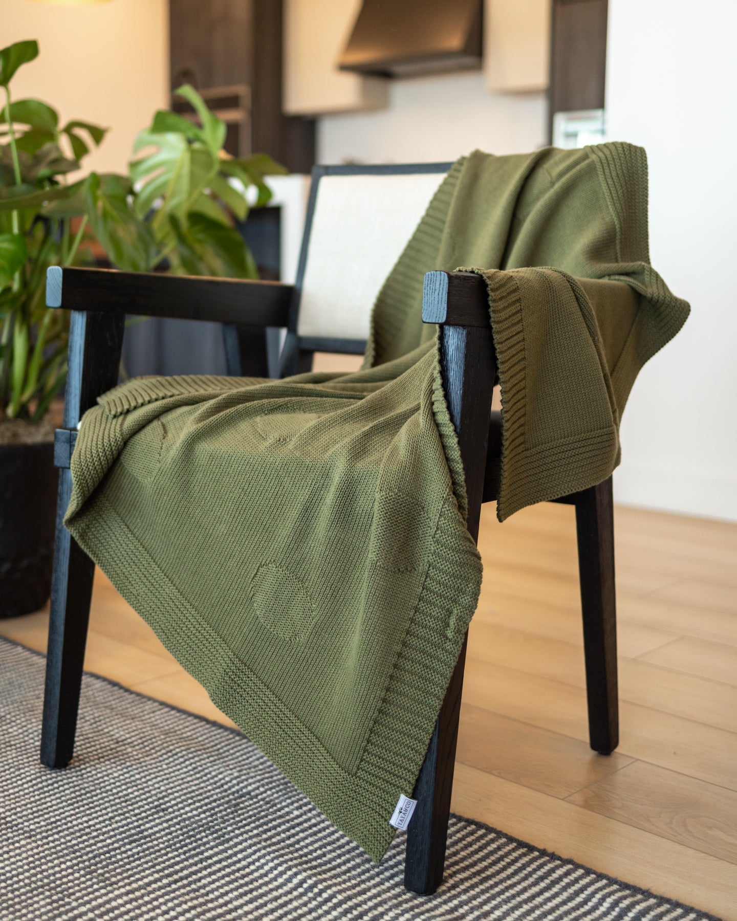 Hunter green throw blanket new arrivals