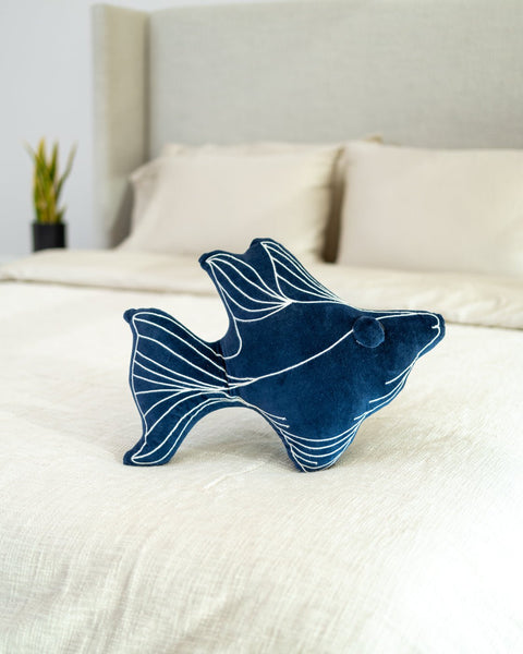 Fish lumbar pillow best sale