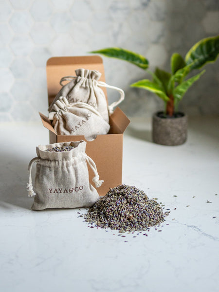 Extra Large Organic Lavender Sachets in 6x10 Natural Linen Bags, Shabby  ChicHand-stamped with the Tree of Life, Mother's Day, Spa Gift