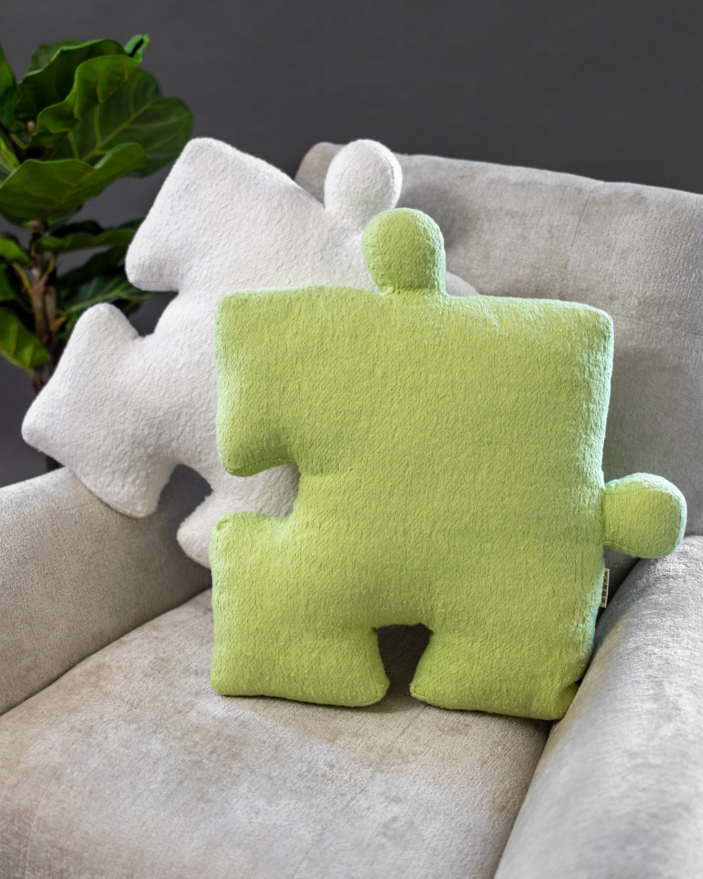 Puzzle piece store pillows for babies