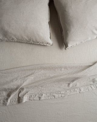 Bed Sheets Set Organic Soft Linen Bedding Queen King Twin Full