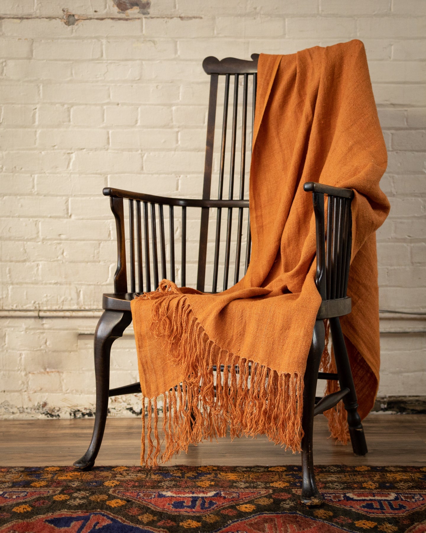 Tinsley Organic Linen Throw Blanket YaYa Co