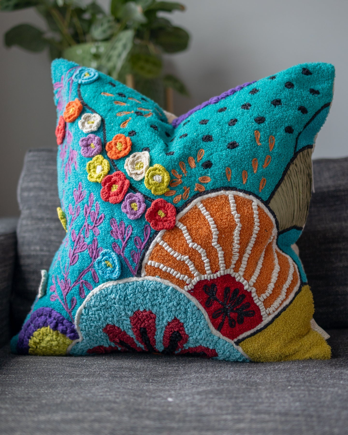 Organic throw pillow outlet covers